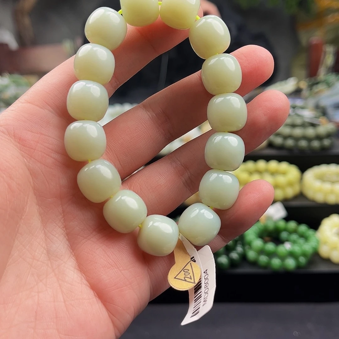 和田玉手串未镶嵌