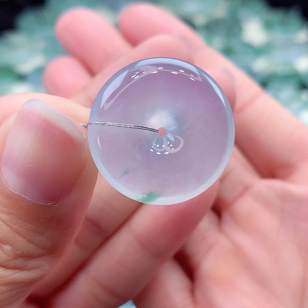 颈饰未镶嵌翡翠编号85尺寸22.8-5.3