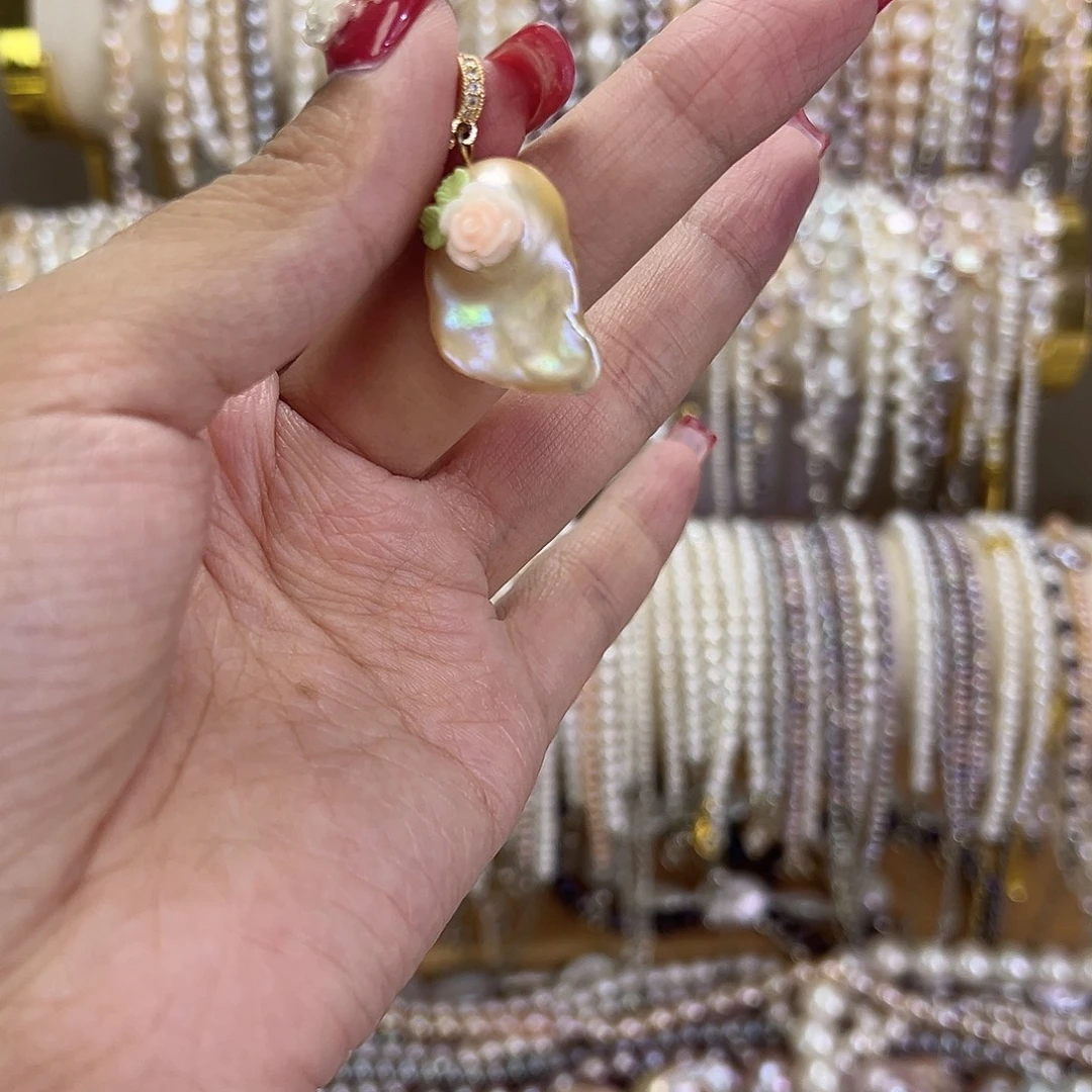 淡水珍珠手绳钛钢