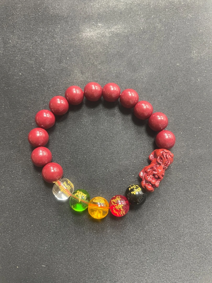 含辰砂工艺品YW066  精品 手串  (无礼盒）