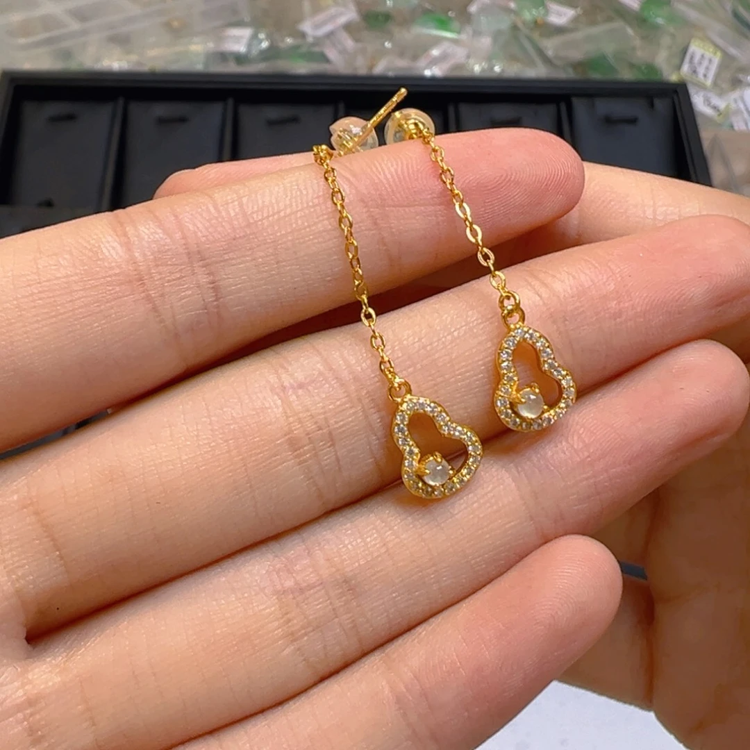 翡翠银S925镶嵌手链