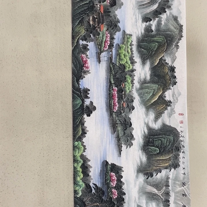 国画国画作品集的故事