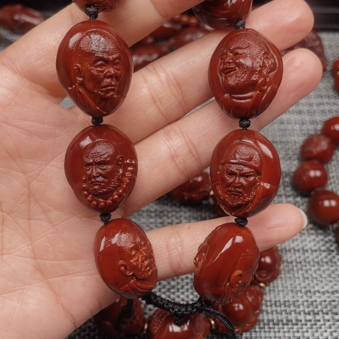 手串/手链橄榄核伟*笑罗汉20