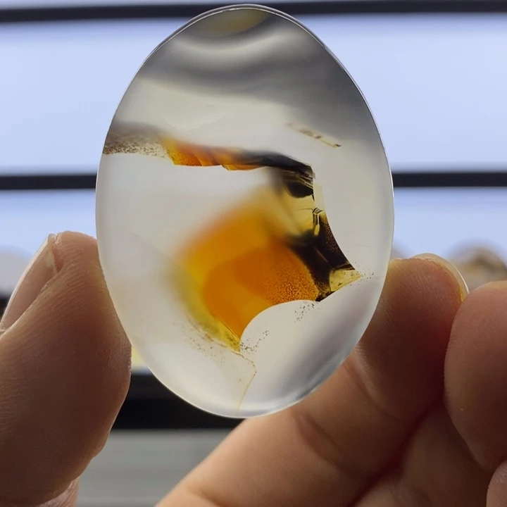 玛瑙/玉髓合金颈饰