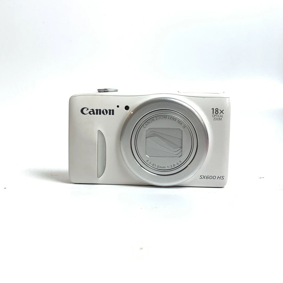95新 Canon/佳能 sx600 白色 1600万像素 wifi导图 实况