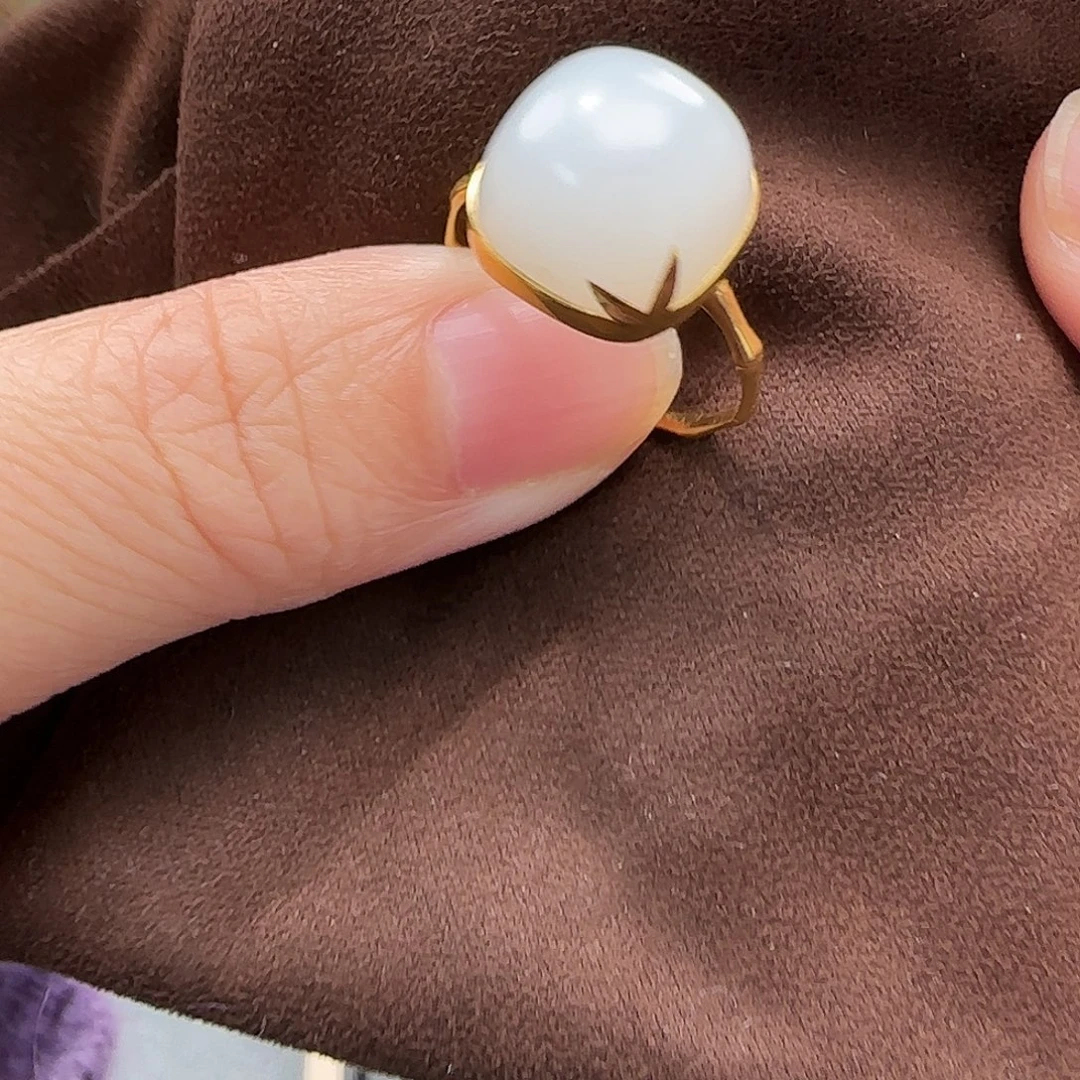 和田玉未镶嵌颈饰俄料12