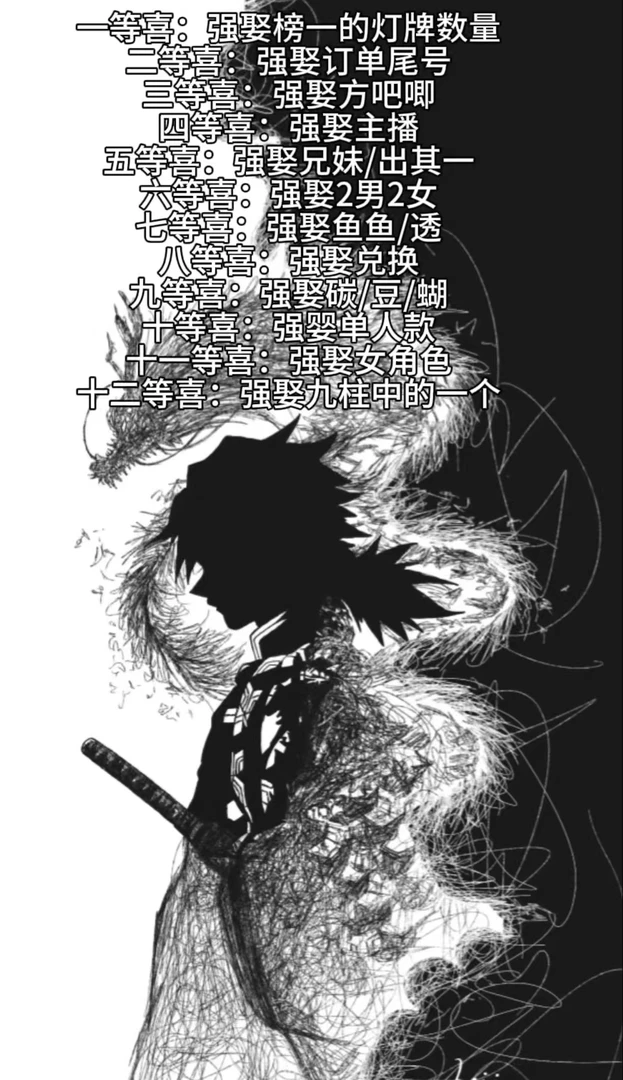 鬼灭之刃x呼吸吧唧喜番玩法1-12喜收藏盲盒