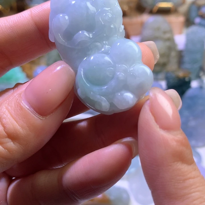 颈饰未镶嵌翡翠皮休