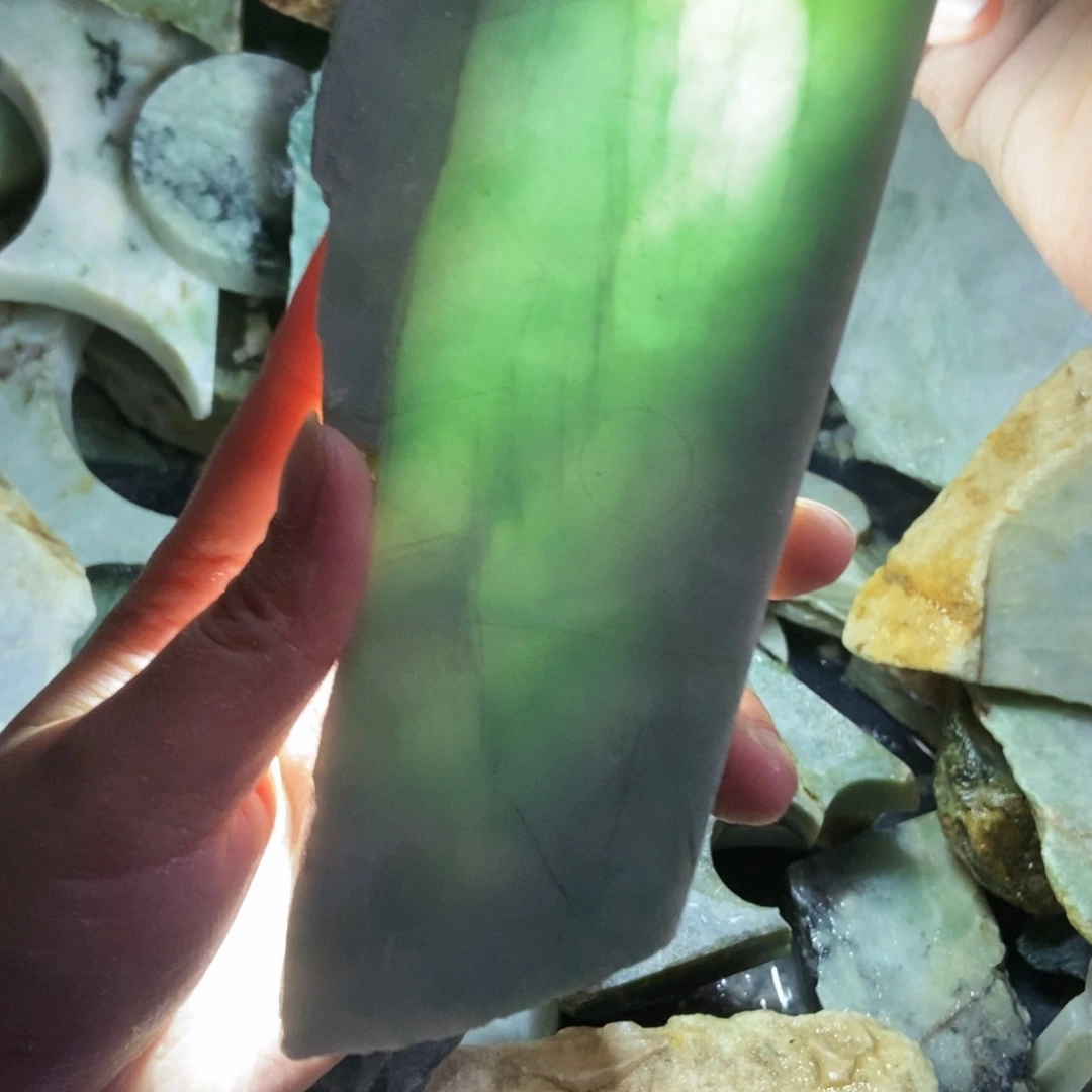 翡翠未镶嵌吊坠(不含链)天然翡翠