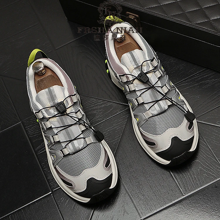 法莎尼亚官方正版男鞋轻奢百搭运动鞋时尚登山鞋男士时尚休闲鞋