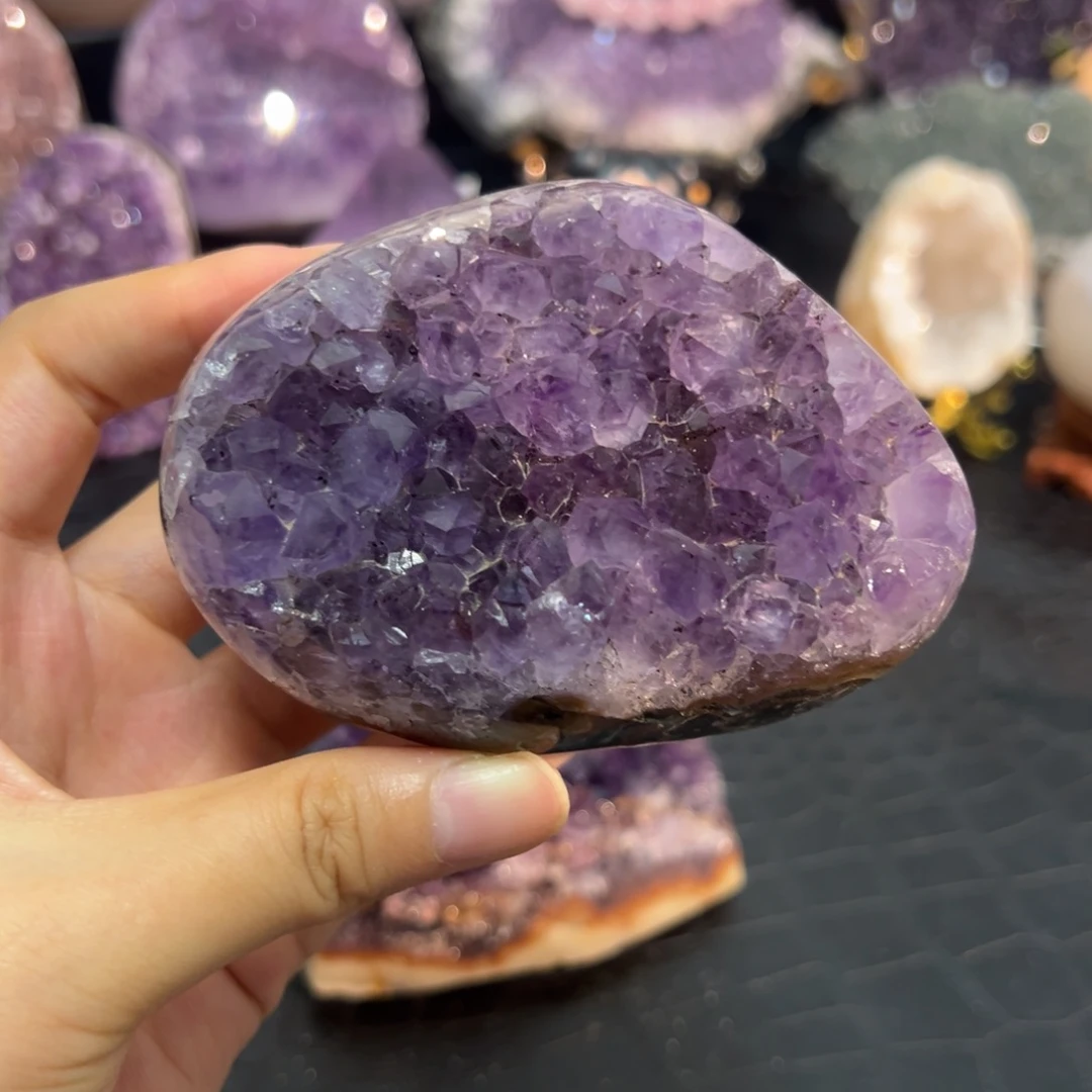 未镶嵌珠宝半成品紫晶