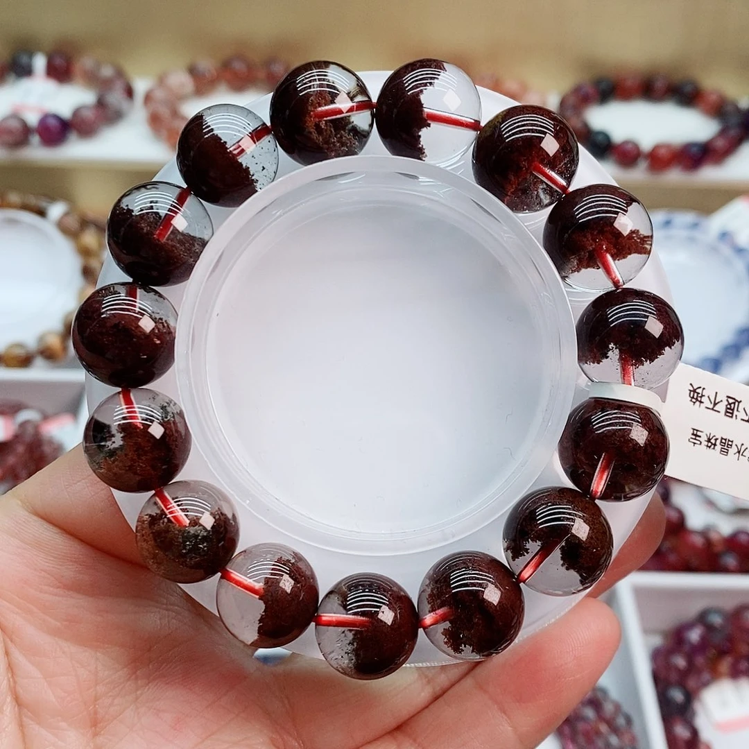 手串未镶嵌水晶红幽灵