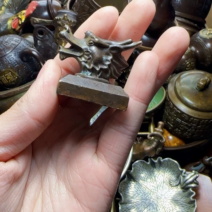 铜器把玩摆件链接