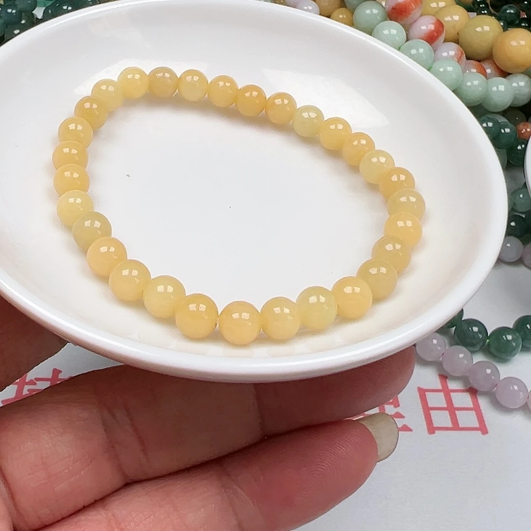 翡翠手链未镶嵌南货主老华货主老华