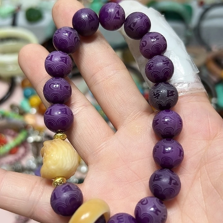 华****大理石磁石单圈手串单圈手串单圈手串