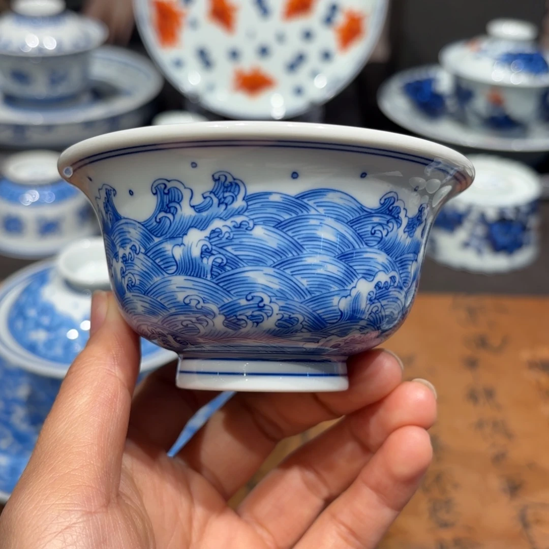 手工手绘陶瓷茶具
