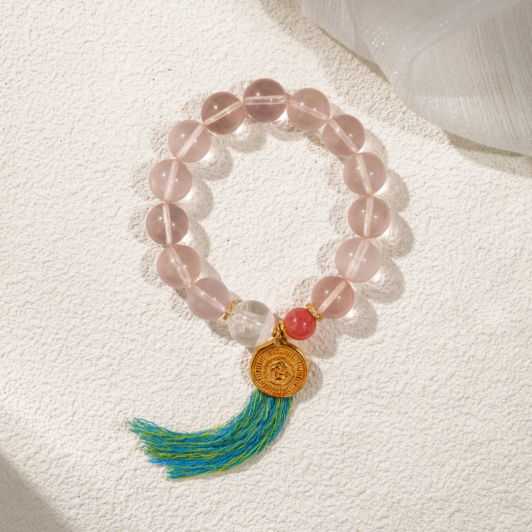 【幸福之源】马粉晶水晶手串（天然珠宝多样性发其一）