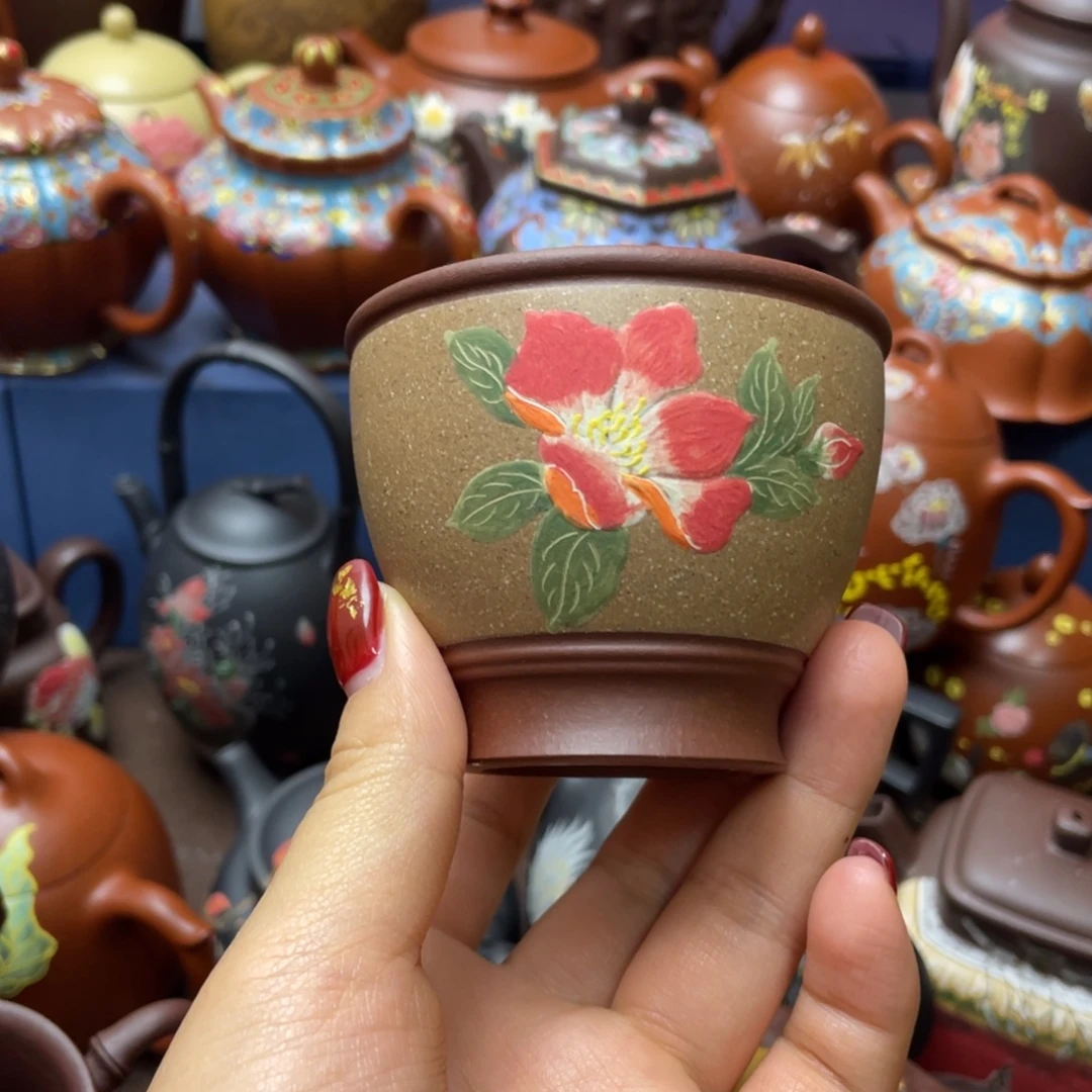 茶杯紫砂紫砂主人杯120cc