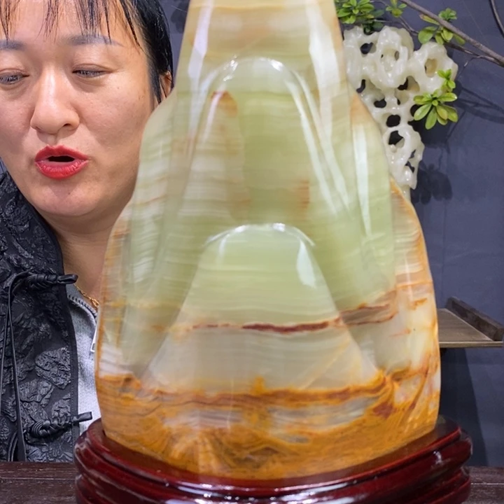 石材精品古青石摆件