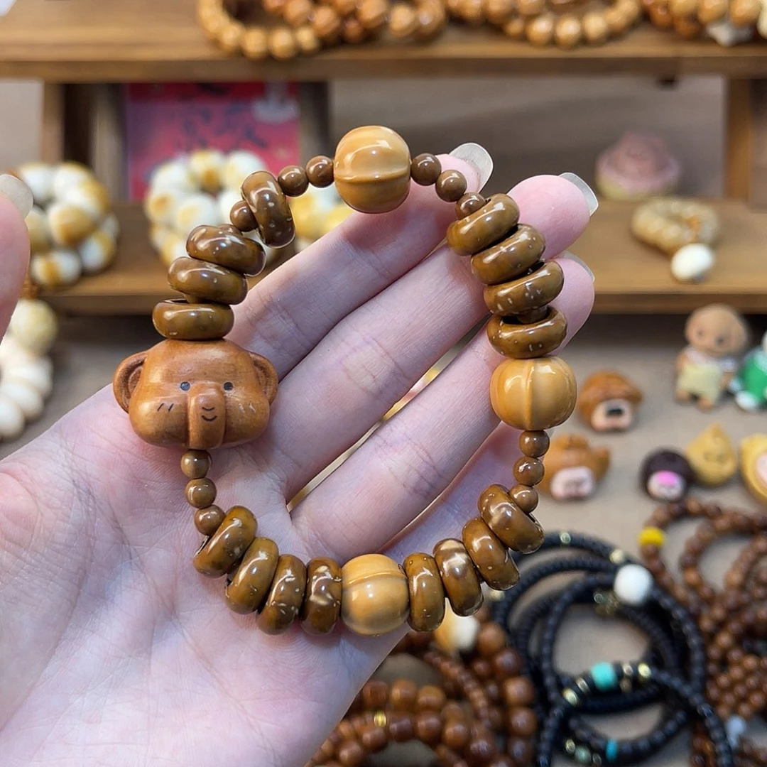 紫金鼠手串甜甜圈