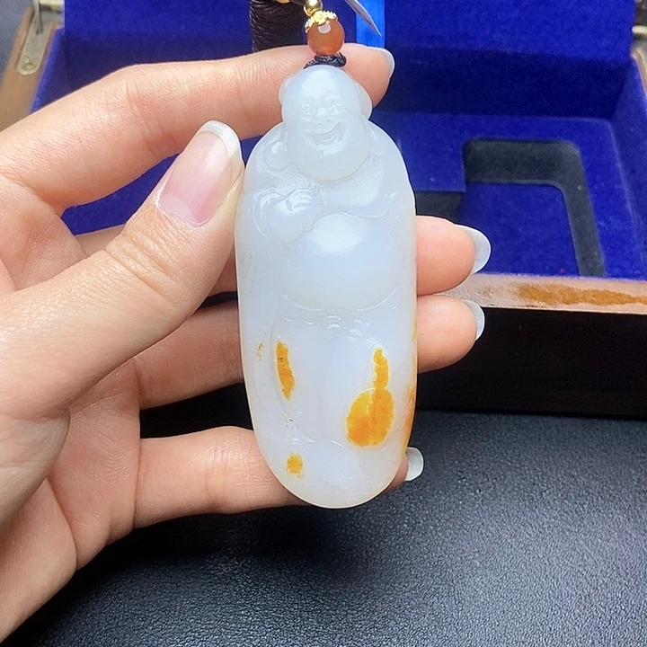 和田玉挂件未镶嵌N