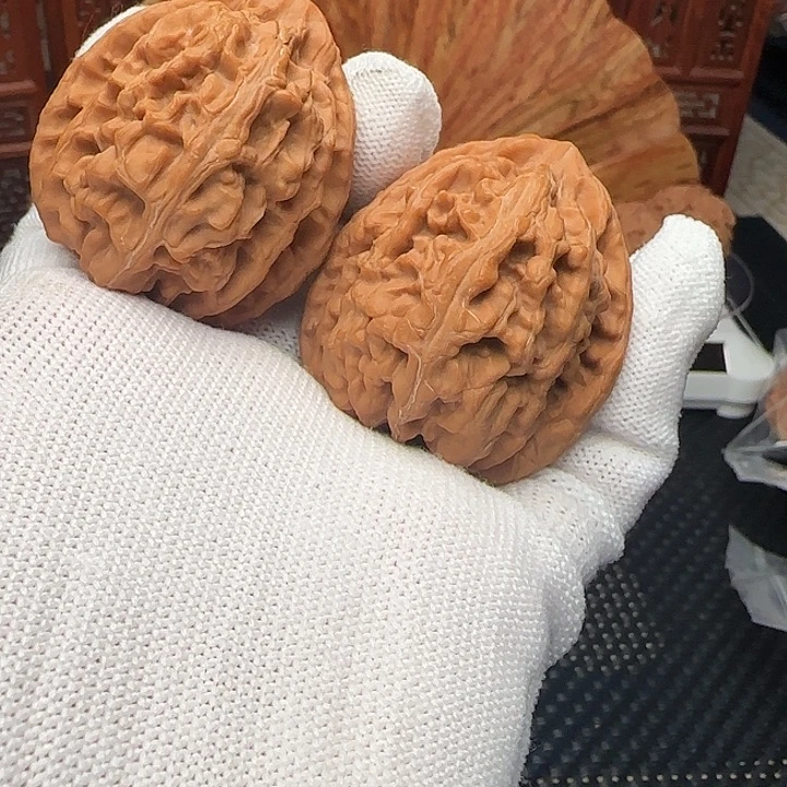 文玩核桃吊坠全品红锦鲤45肚福利