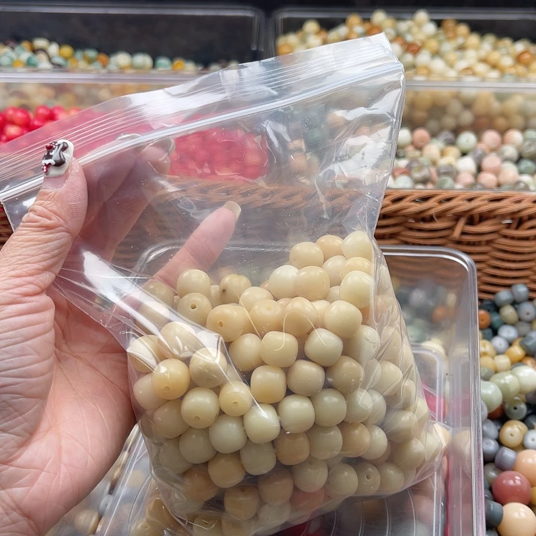 白玉菩提吊坠Z/12mm/60颗锅底 三人