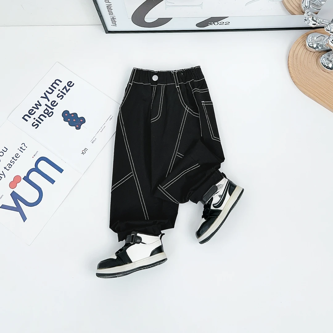 男童裤子春秋款儿童休闲裤2025新款春装潮 CXF3600 悠悠童话童装