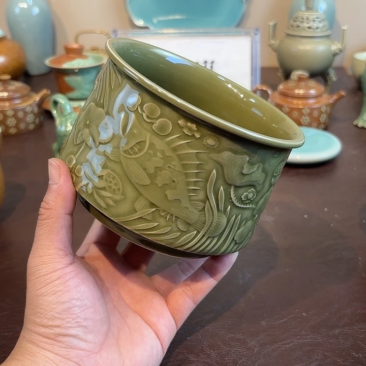 瓷片龙泉青瓷福利青瓷