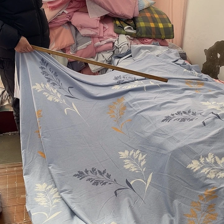 莫代尔纤维长绒棉蓝色叶子2.5米