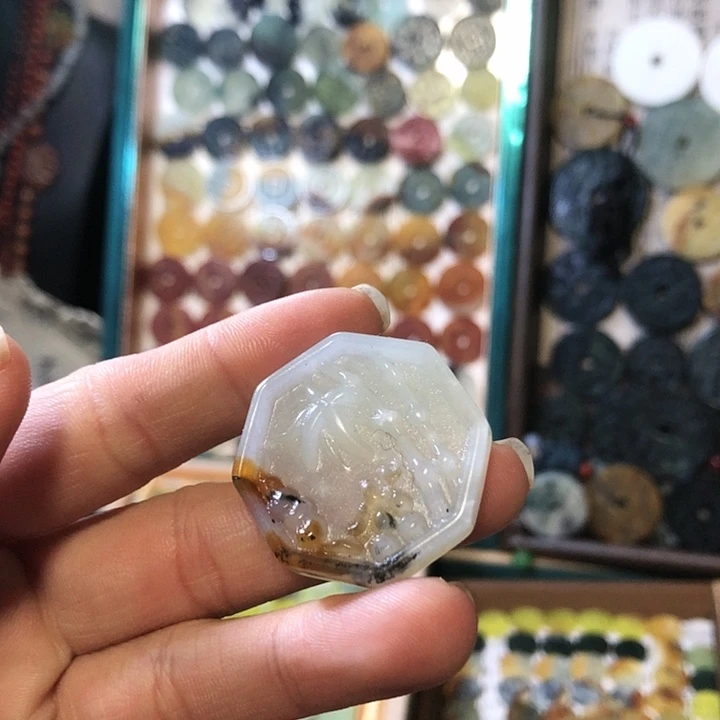 岫玉岫玉挂件未镶嵌
