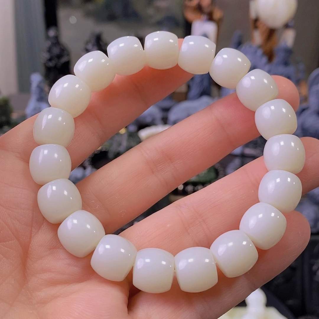 未镶嵌手串和田玉卡12