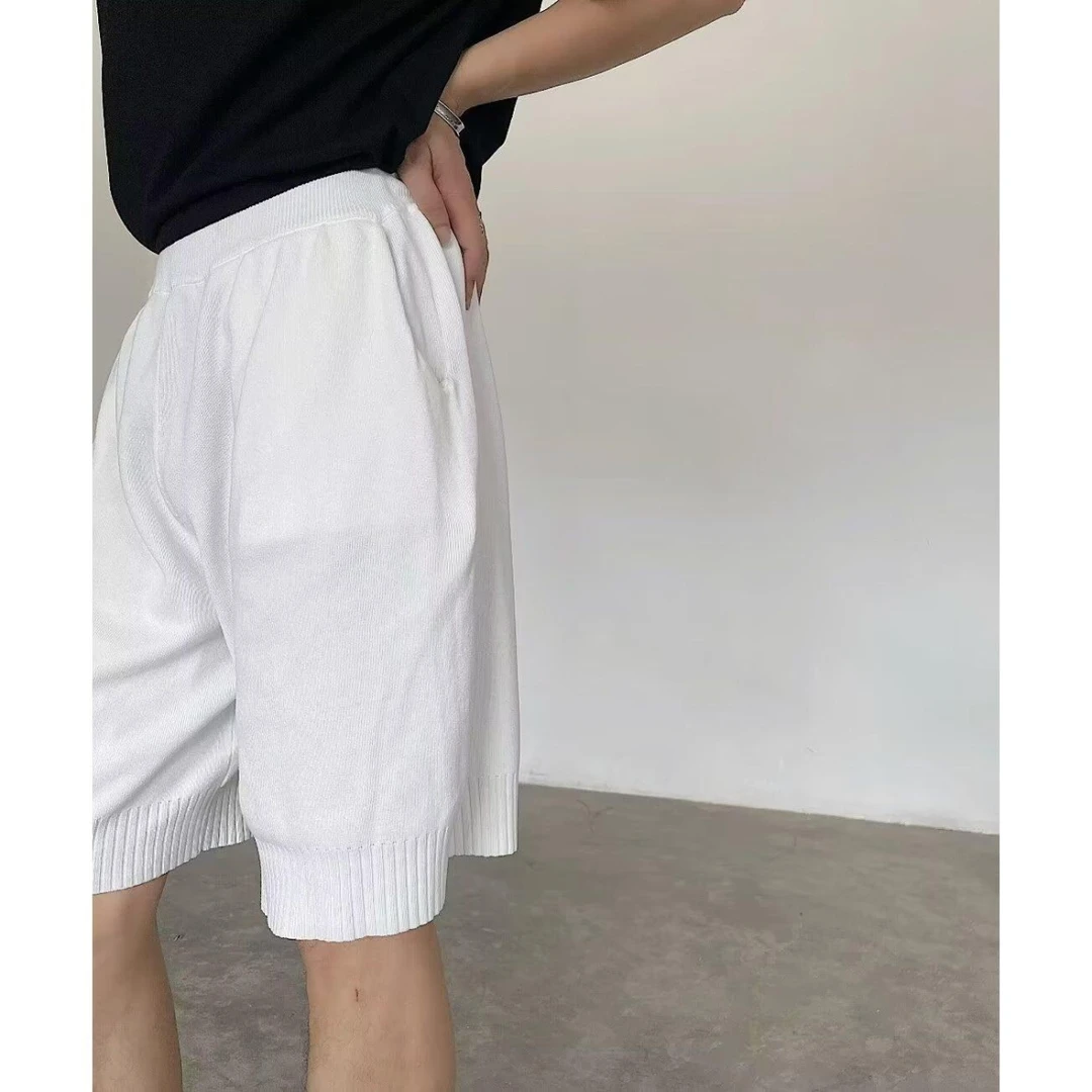 夏季新款美式短裤男潮牌薄款设计感小众宽松大码运动休闲五分裤子