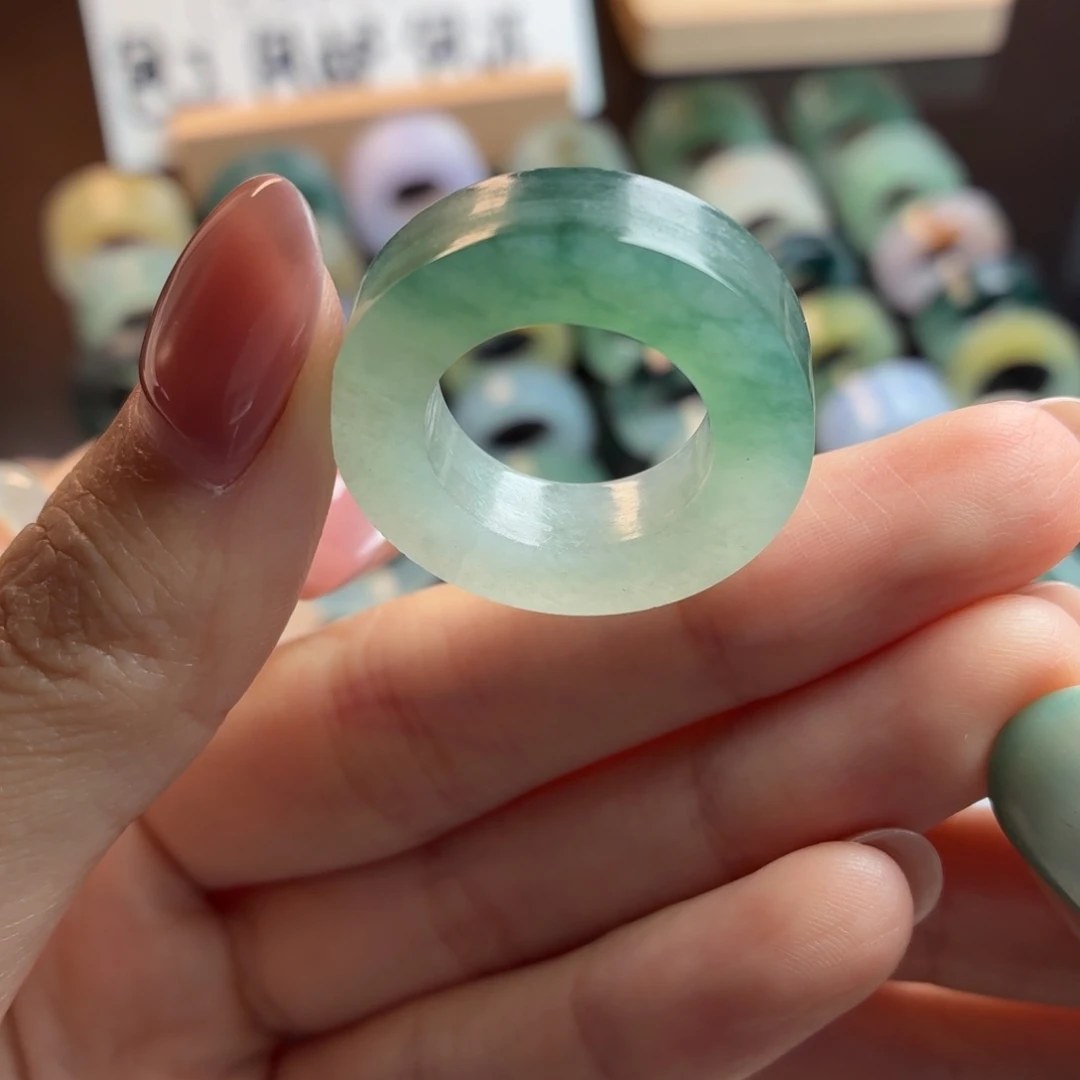 定制翡翠未镶嵌戒指15/28