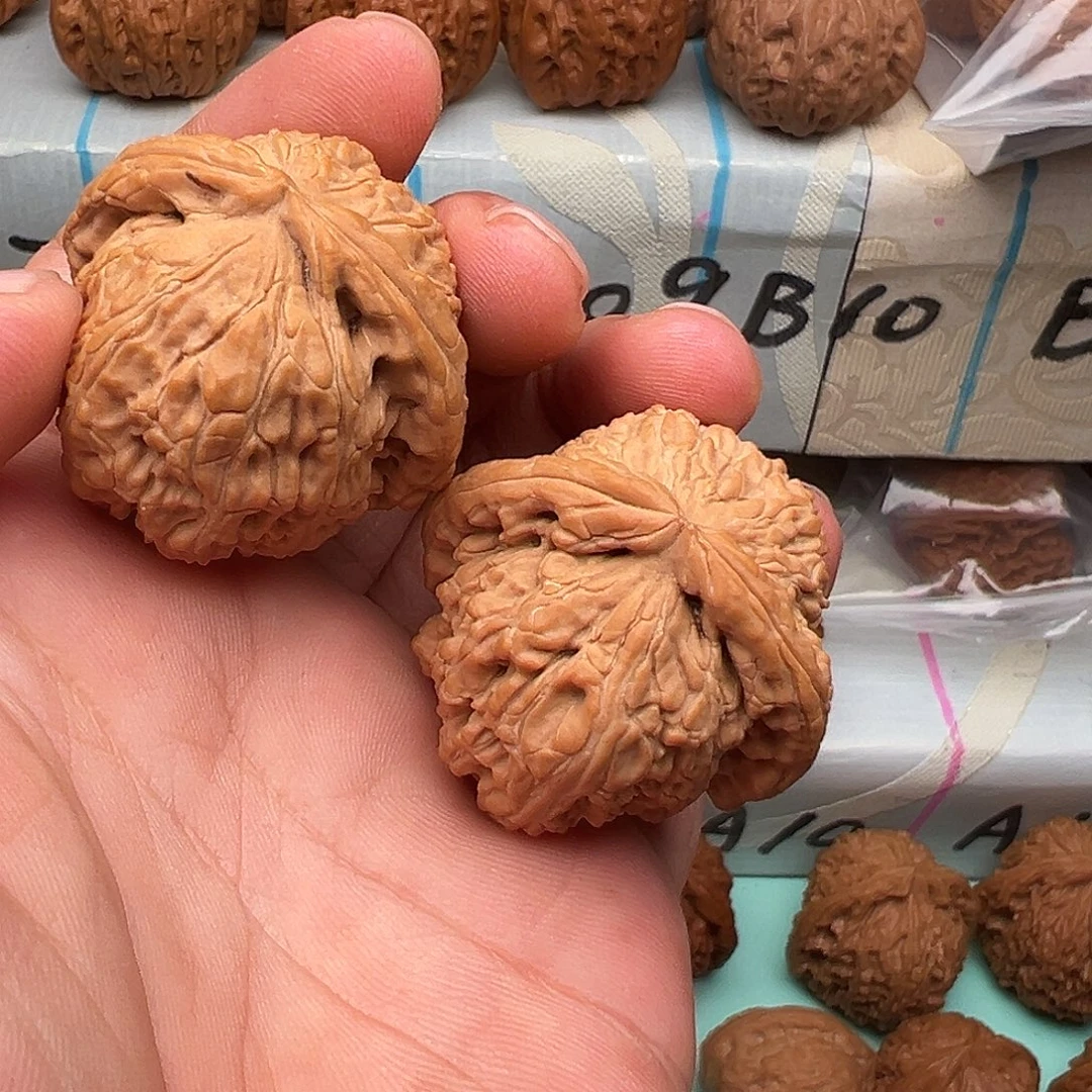 桃核把件全品白狮子39