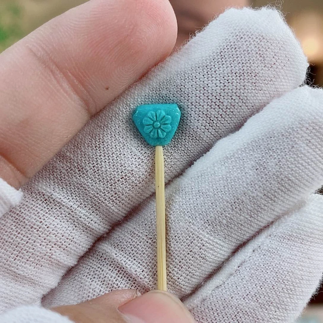 绿松石珠宝奇石未镶嵌