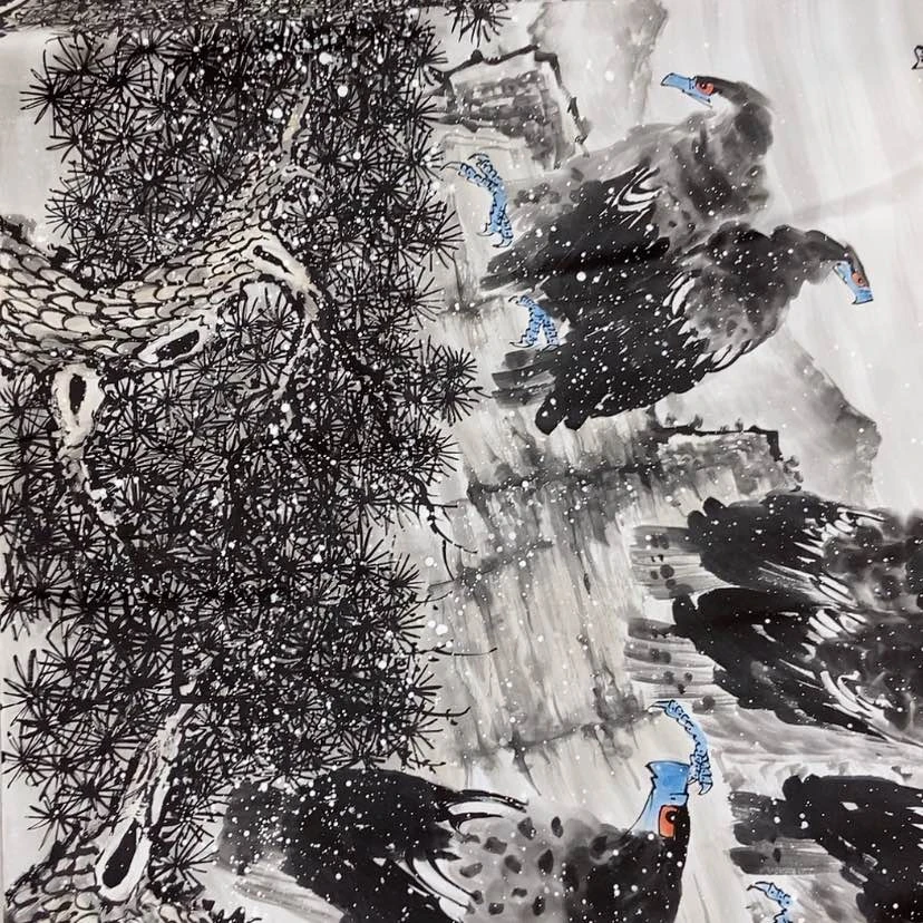 【闪购商品】酬****华国画艺术作品欣赏