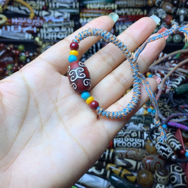 玛瑙/玉髓未镶嵌吊坠(赠链)