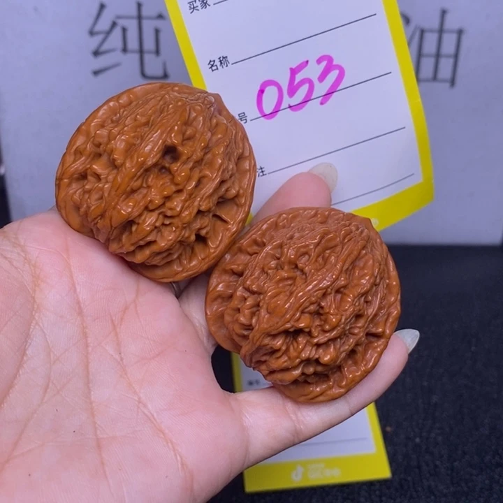 文玩核桃把件053/42虎头福利