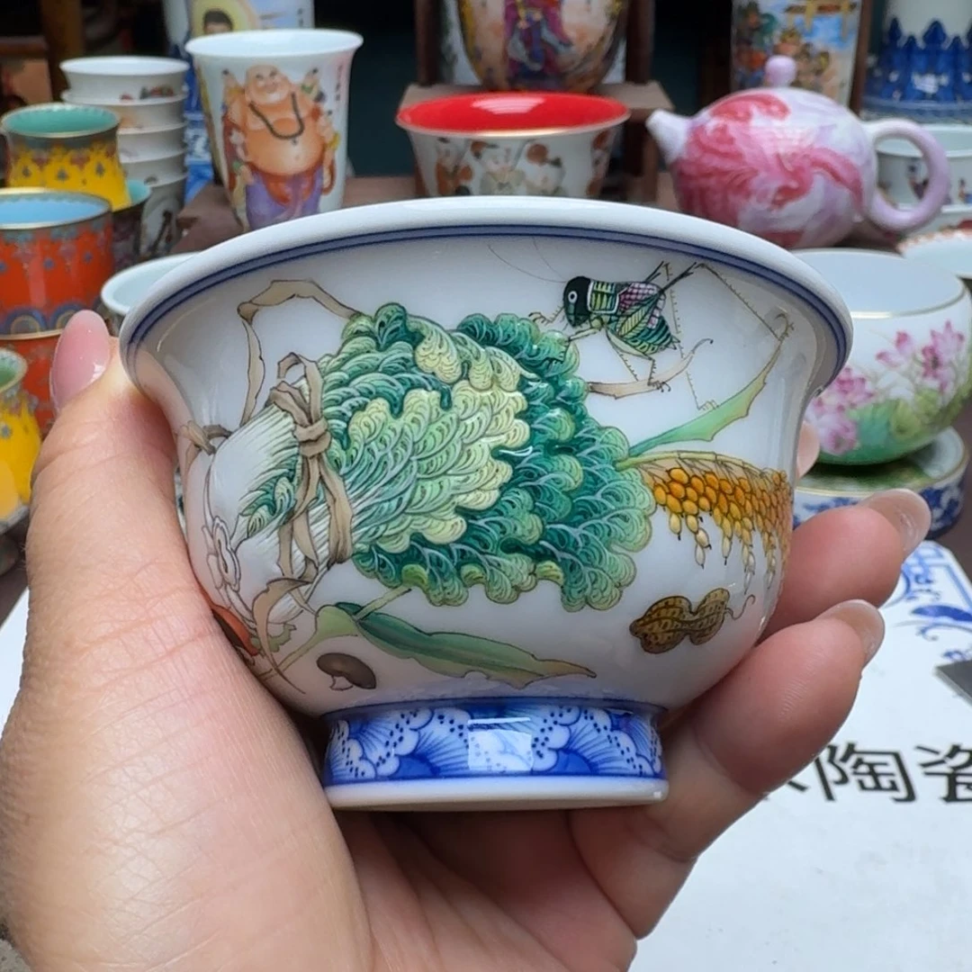 景德镇手工手绘展示