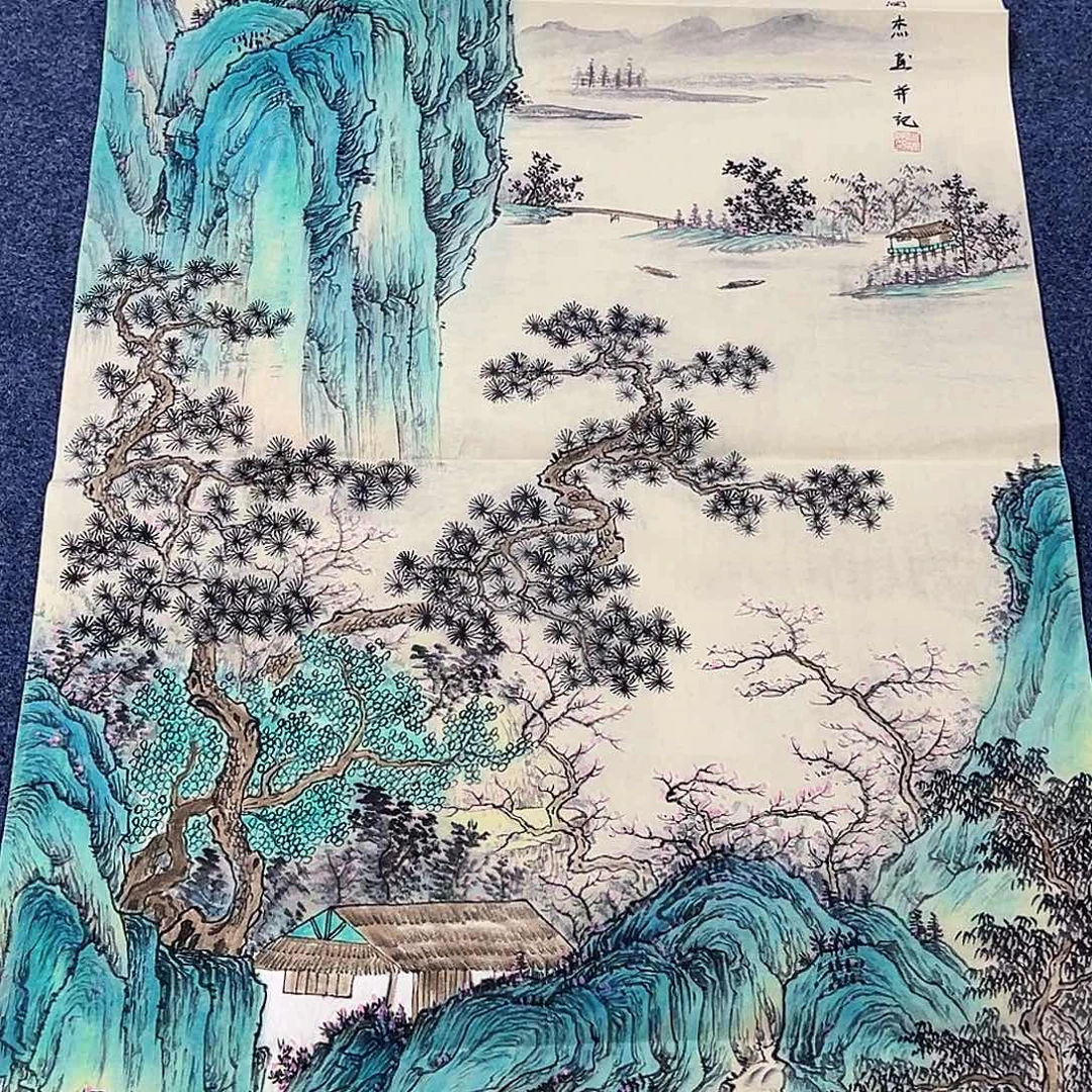国画事事顺心如意万事如意万事