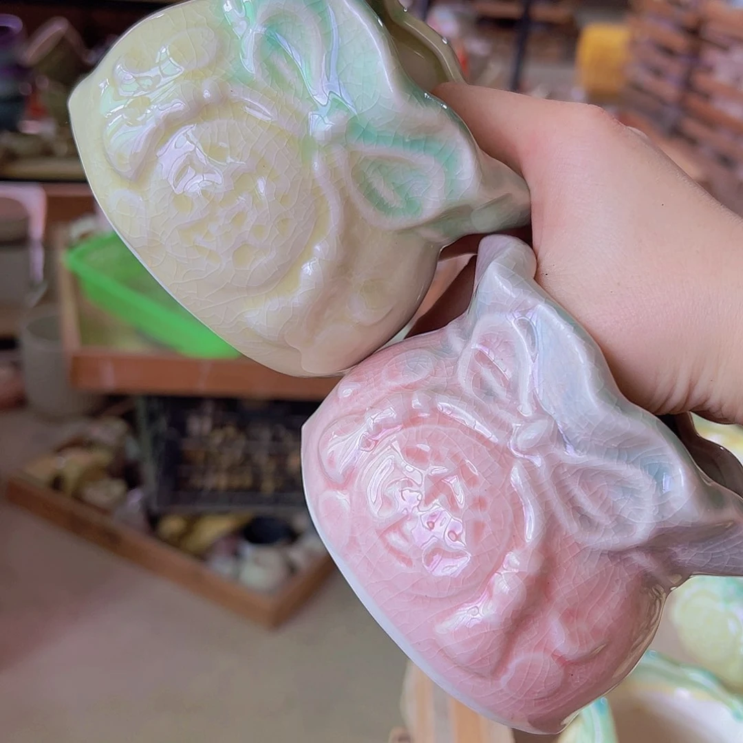 陶瓷花盆当场满12包邮