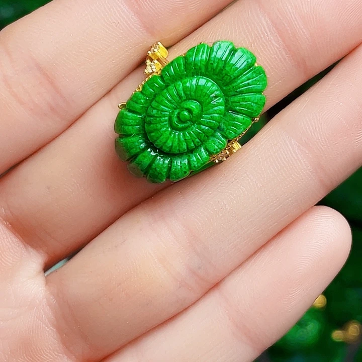 翡翠银S925镶嵌颈饰多样性