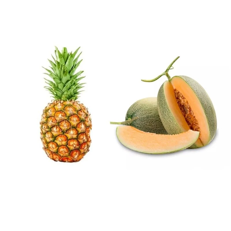 【蜜瓜+凤梨】沙地蜜瓜1.6-1.8kg/金钻凤梨0.8-0.9kg