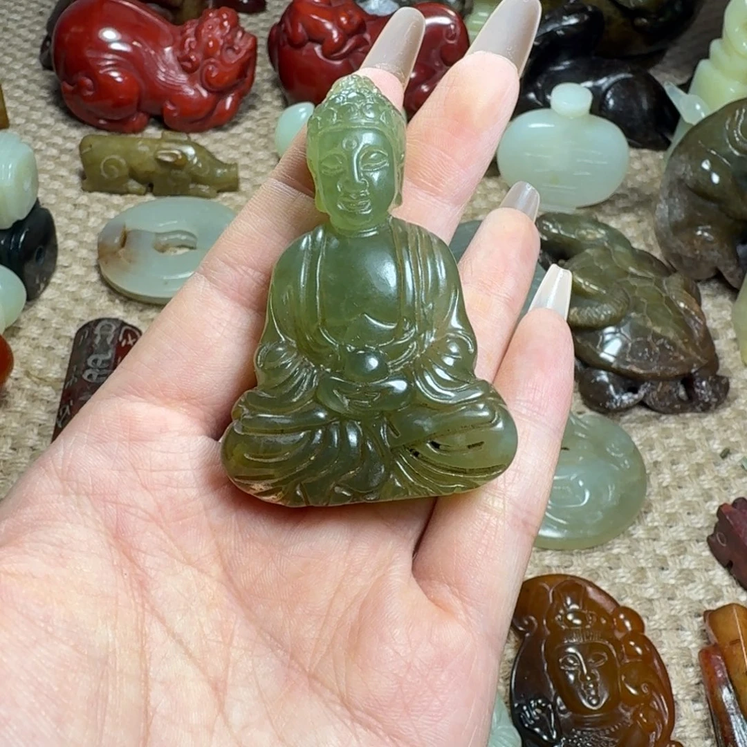 吊坠白玉菩提挂件