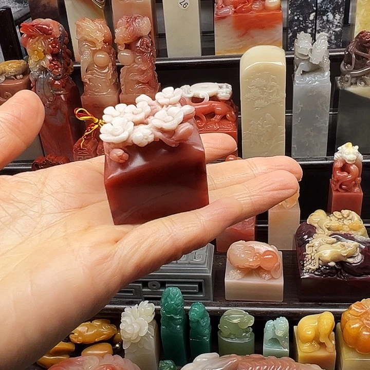 印石寿山石寿山石手工雕刻