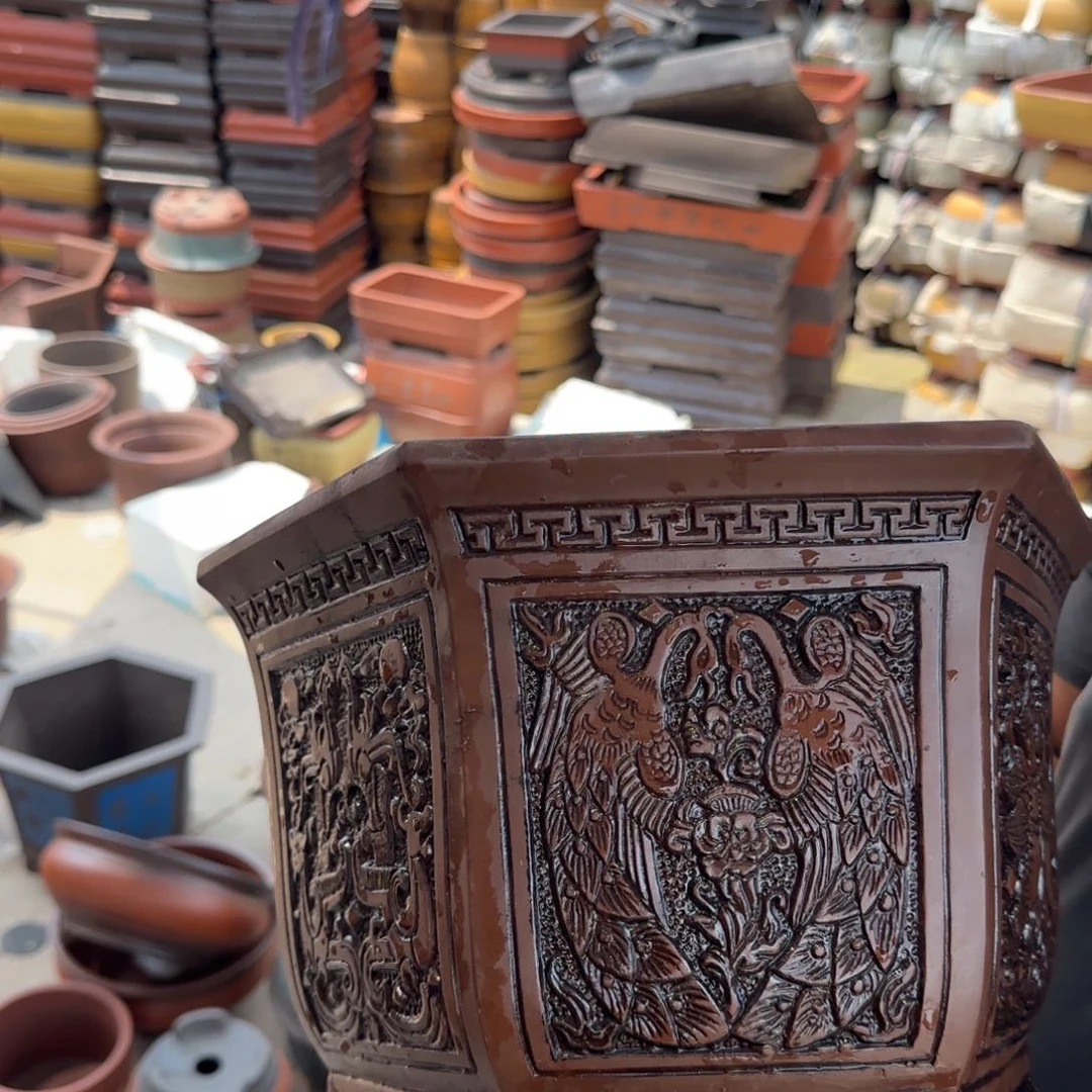 紫砂花盆口径26.22口径