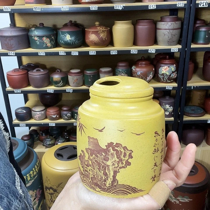 紫砂茶叶罐紫砂茶叶罐
