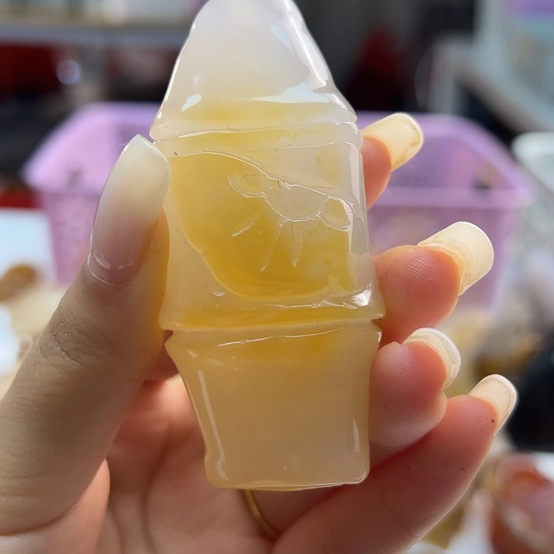 玛瑙/玉髓未镶嵌吊坠(不含链)