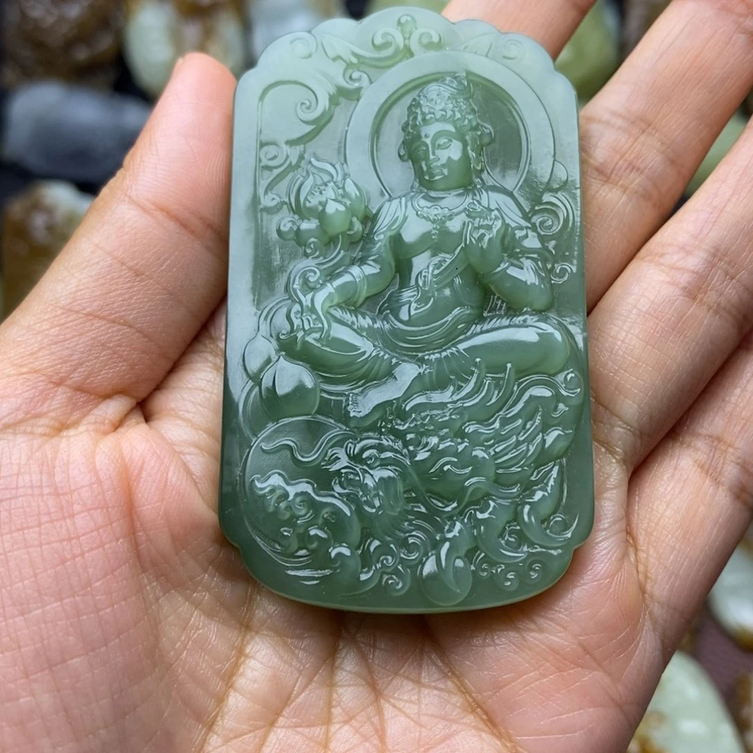 项链未镶嵌和田玉（糖玉）安*轩